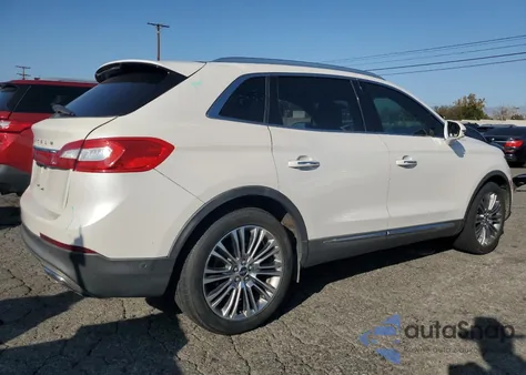 2017 Lincoln Mkx Reserve z USA, uszkodzony, nr VIN 2LMPJ6LR0HBL35360
